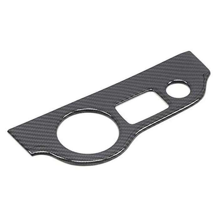 Carbon Fiber Headlight Switch Button Knob Trim for 2015-2020