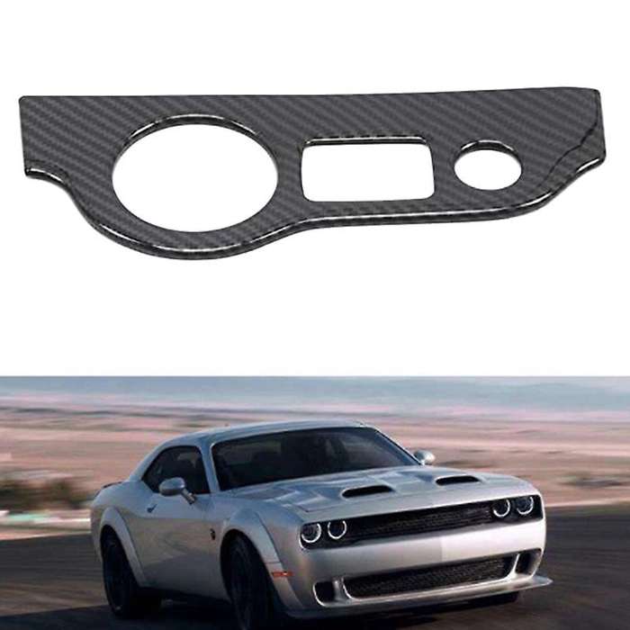 Carbon Fiber Headlight Switch Button Knob Trim for 2015-2020