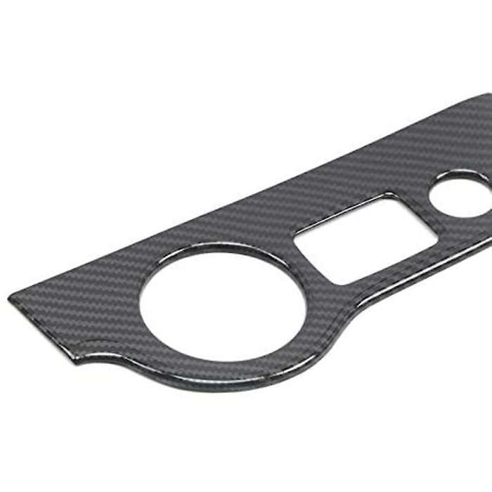 Carbon Fiber Headlight Switch Button Knob Trim for 2015-2020
