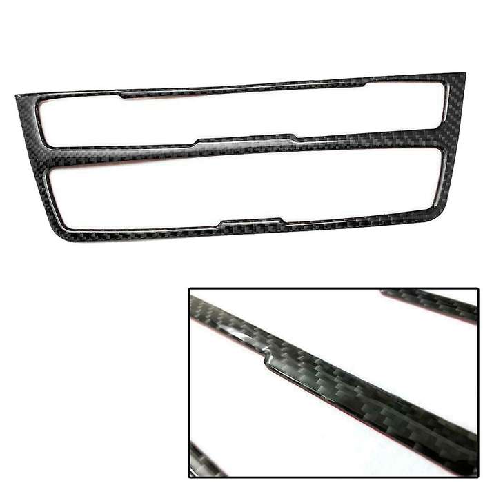 Carbon Fiber Interior Center Consoles AC/CD Panel Decoration Frame Trim for 3 4 Series GT F30 F32 F3