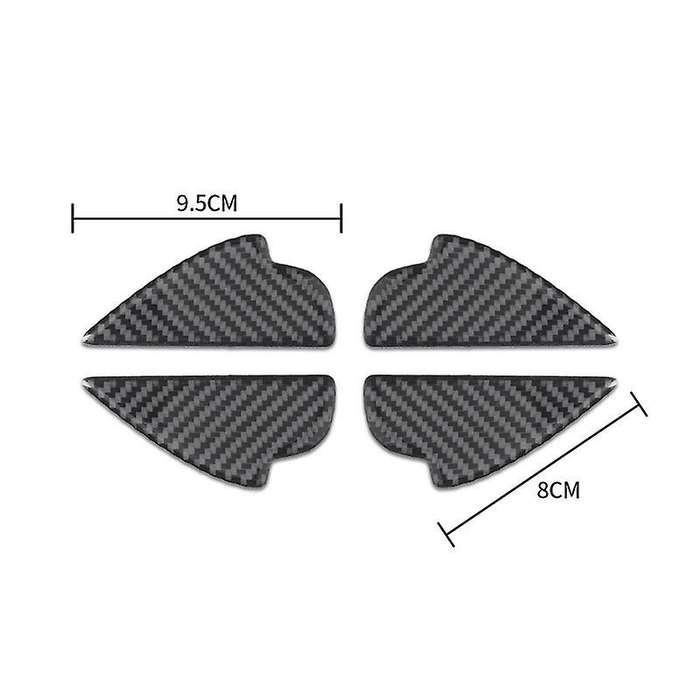 Carbon Fiber Interior Door Handle Bowl Panel Cover Trim Compatible 2 3 6 Demio -3 -5 -7 -9 MX5 2017