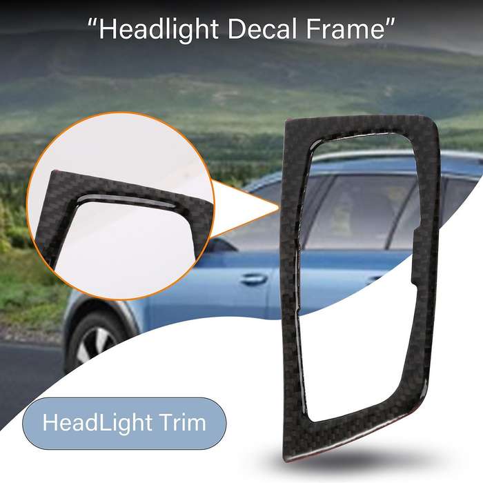 Carbon Fiber Interior Decoration Decal Frame Cover Trim Sticker for 3 Series F30 F31 F34 F35