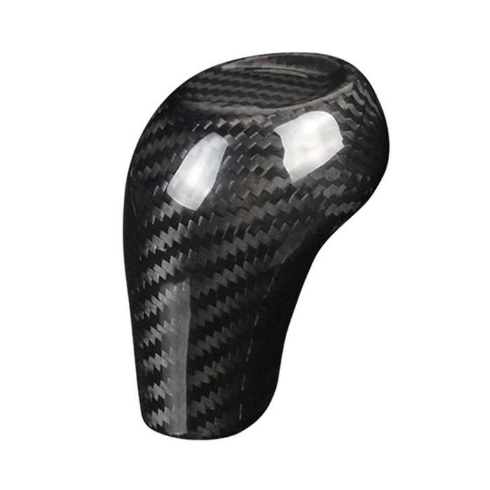 Carbon Fiber Interior Gear Head Shift Knob Cover Trim Stickers for 2016 2017 2018 2019