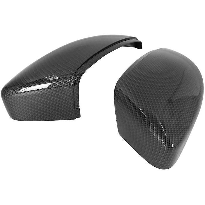 Carbon Fiber Mirror Cover for 2012-2018 Car Exterior Rear View Mirror Cover Trim for , Right Side