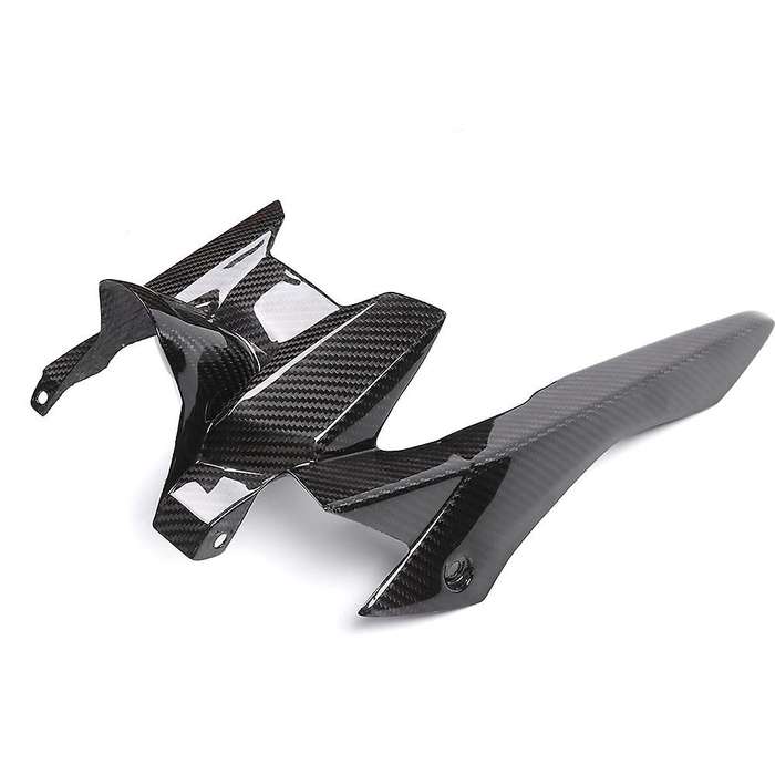 Carbon Fiber Motorcycle Rear Tire Hugger Chain Guard Mud Fairing Fit for MT07 2013 2014 2015 2016