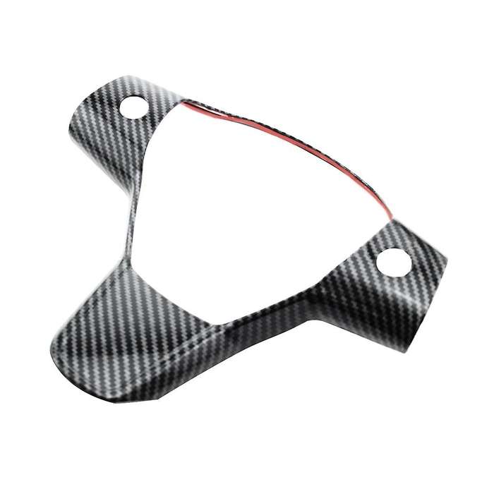 Carbon Fiber Pattern Steering Wheel Trim Sticker Steering Wheel for Model Y
