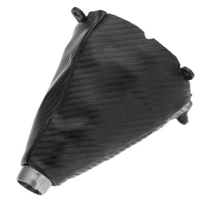 Carbon Fiber PU Leather Gear Shift Knob Gaitor Boot for Si 2006-2012