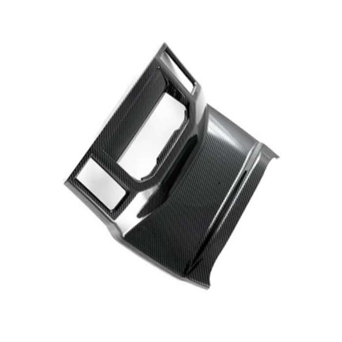 Carbon Fiber Rear Air Conditioning Outlet Decorative Frame Sticker for 2022-2023 Car Interior Acces