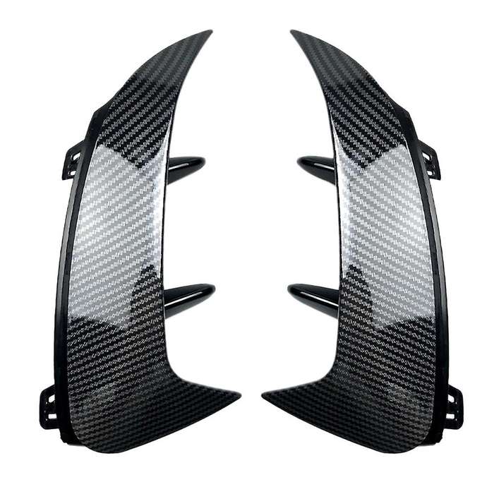 Carbon Fiber Rear Bumper Splitter Spoiler Rear Canard Trim for a Class W177 A180 A200 A250 A45 2019+