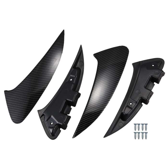 Carbon Fiber Rear Bumper Spoiler Side Canard for C118 CLA180 CLA200 CLA250 CLA35 CLA45