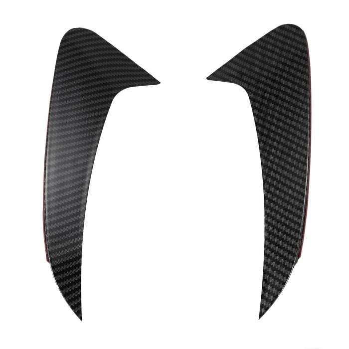 Carbon Fiber Rear Bumper Spoiler Side Canard for - C-Class Estate S205 C180 C200
