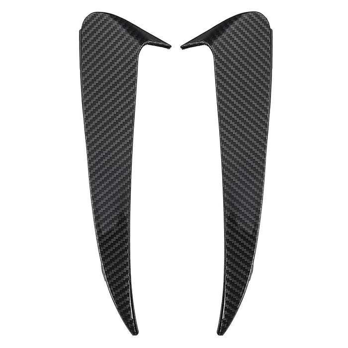 Carbon Fiber Rear Bumper Spoiler Air Vent Cover Side Canard for C Class W205 C43 C63 AMG 2014-2019