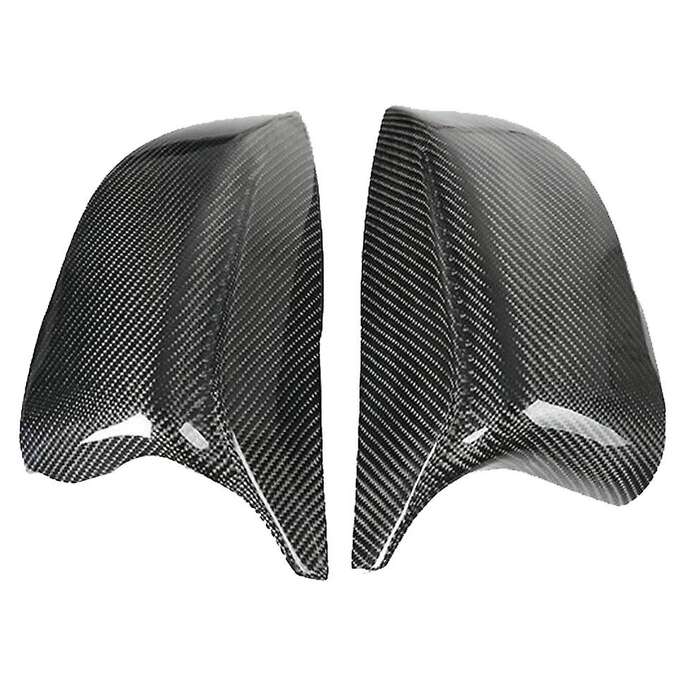 Carbon Fiber Rear View Mirror Housing Ox Horn Cover-Side Mirror Cover for Q50 Q70 Q60 Qx30 2014+