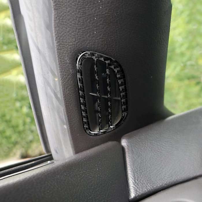 Carbon Fiber Side Air Outlet Trim for Chevrolet Corvette C6 2005-2007