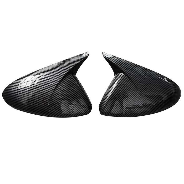 Carbon Fiber Side Door Rearview Mirror Cover Housing Cap for Cruze 2017 2018 Wing Mirror Ox Horn Tr