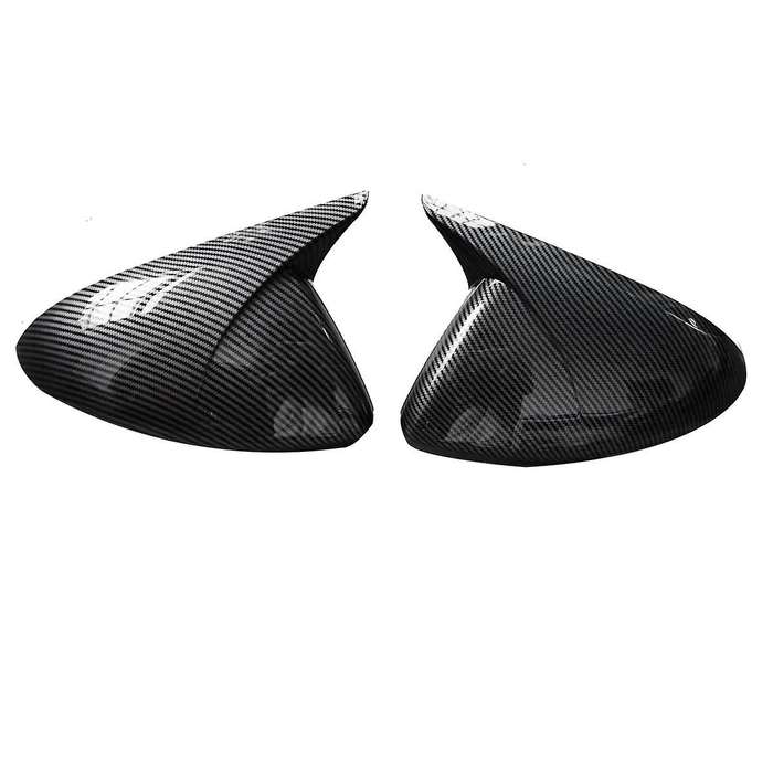 Carbon Fiber Side Door Rearview Mirror Cover Housing Cap for Cruze 2017 2018 Wing Mirror Ox Horn Tr