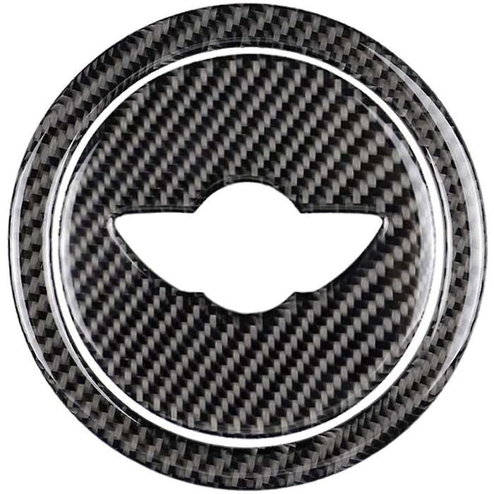 Carbon Fiber Steering Wheel Cover Sticker for R55 R56 R Series Accessories