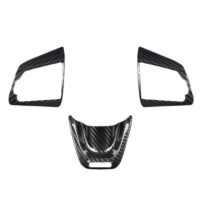 Carbon Fiber Steering Wheel Panel Sticker for 2018-2022 Steering Wheel Control Button Sticker