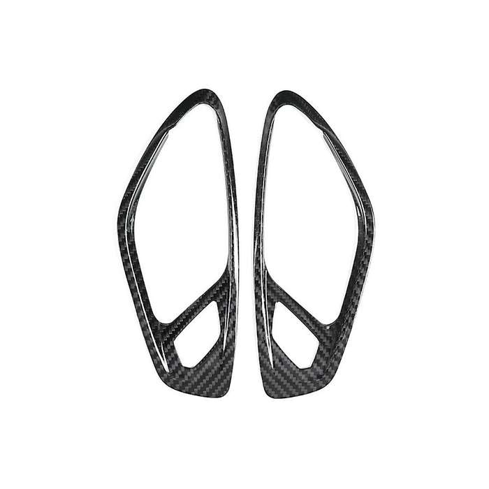 Carbon Fiber Sticker Car Door Inner Handle Frame Interior Trim Accessories for 2016-2023 A