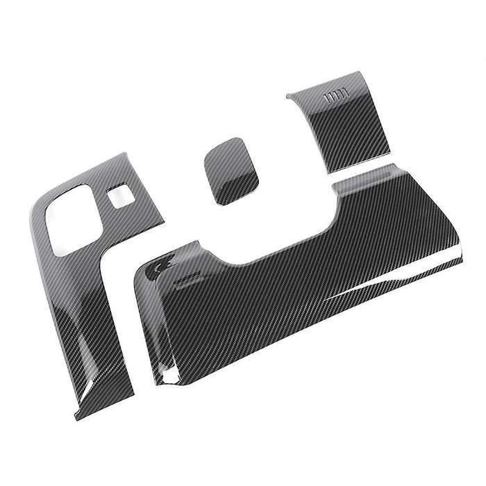 Carbon Fiber Steering Wheel Under Decoration Cover Trim Stickers for 2015-2021 Interior Accessories