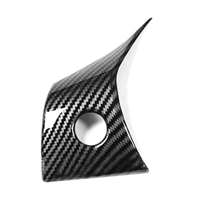 Carbon Fiber Steering Wheel Protective Frame Trim for Model 3 Model Y