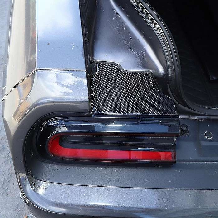 Carbon Fiber Stickers for 2015 Car Trunk Buffer Cover Protection Accessories for 2015+