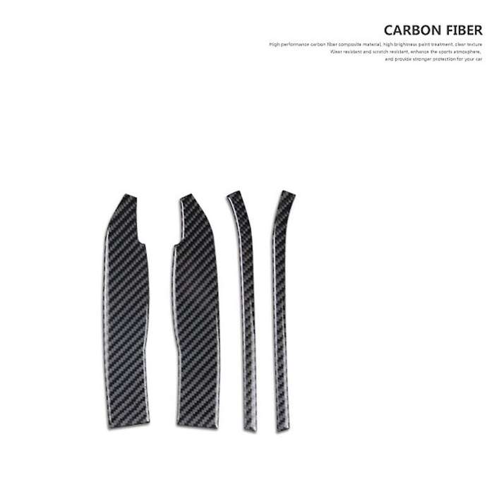 Carbon Fiber Stickers Car Center Console Cover Trim for BRZ 86 2013-2020