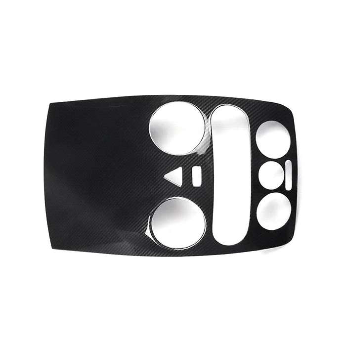 Carbon Fiber Style Car Center Console Dashboard Panel Cover Trim Fit for New 2003- 2010