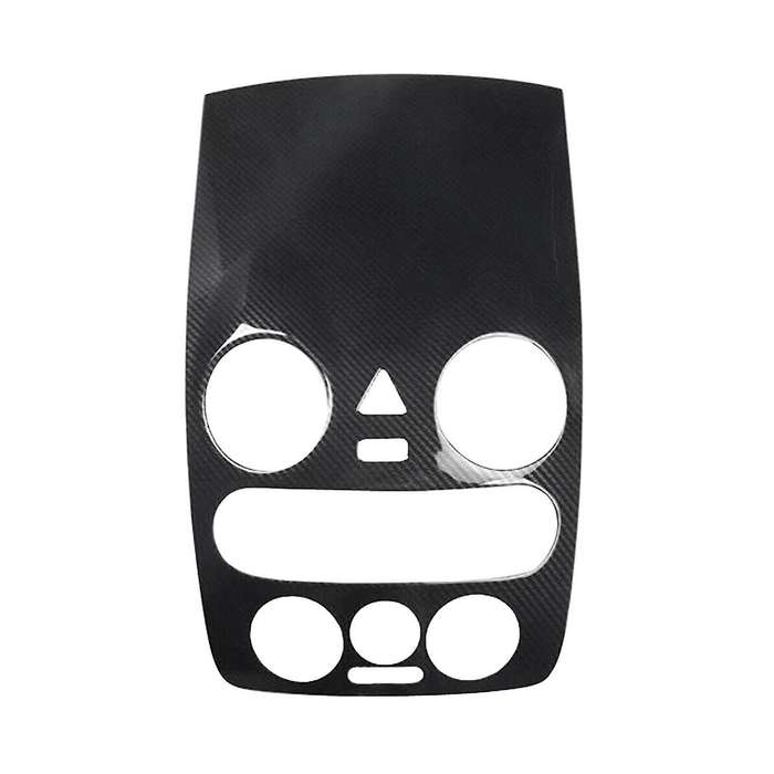 Carbon Fiber Style Car Center Console Dashboard Panel Cover Trim Fit for New 2003- 2010