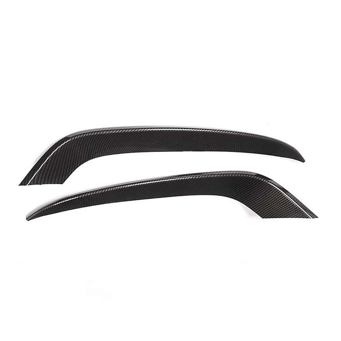 Carbon Fiber Style Front Fog Lights Lamp Strips Cover Trim for 3 Series GT F34 2013-2019 Accessorie