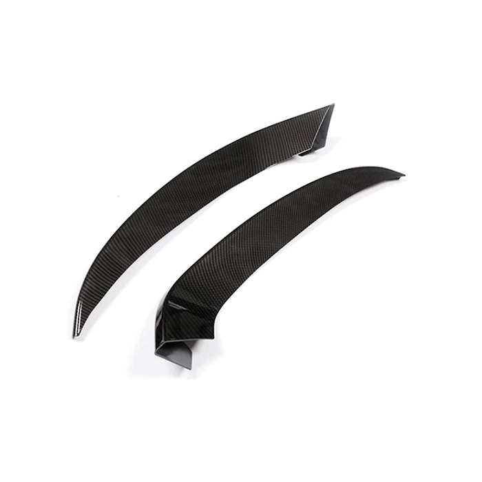 Carbon Fiber Style Front Fog Lights Lamp Strips Cover Trim for 3 Series GT F34 2013-2019 Accessorie