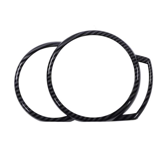 Carbon Fiber Style Dashboard Panel Frame Cover Trim Dash Board Panel Trim for Hatchback F54 F55 F56