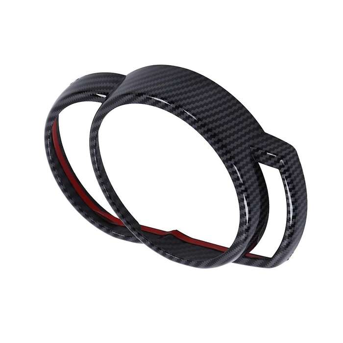Carbon Fiber Style Dashboard Panel Frame Cover Trim Dash Board Panel Trim for Hatchback F54 F55 F56