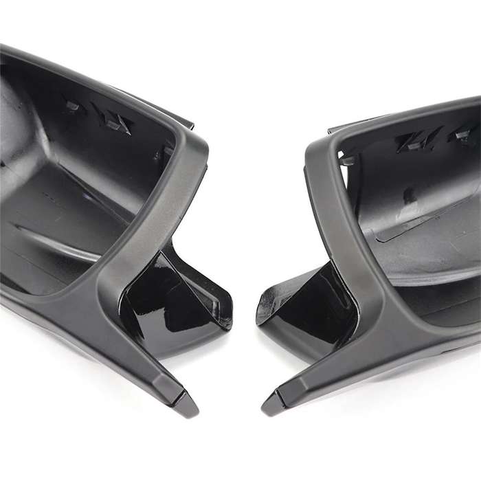Carbon Fiber Style Side Mirror Cover Caps Replacement New M Look Mirror Covers for X5 E53 1999-2006