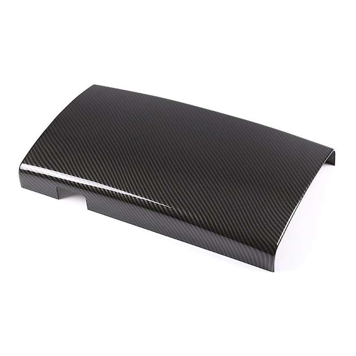 Carbon Fiber Texture Center Console Armrest Box Phone Cover Dial Pad Housing for S Class W221 2007-2