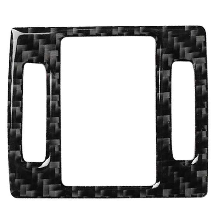 Carbon Fiber Warning Light Sequins Sticker Trim for A6 A7 12-18