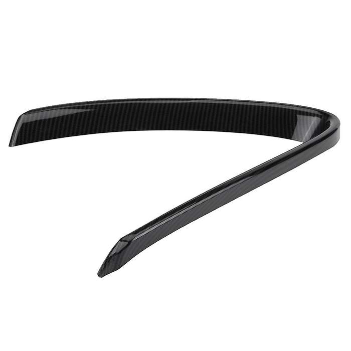 Carbon Fiber V Shape Front Grille Frame Cover Trim for 2016-2018