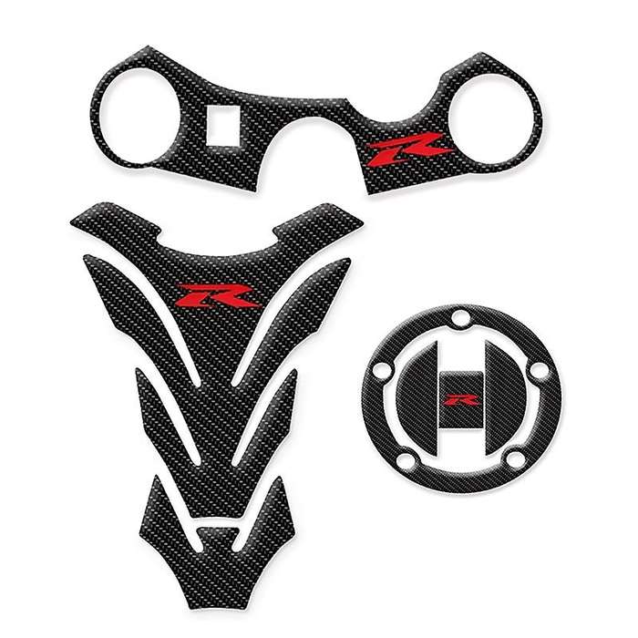 Carbon Fuel Tank Cap Sticker Pad for GSXR 1000 2003-2004 GSXR 600 750 2004-2005