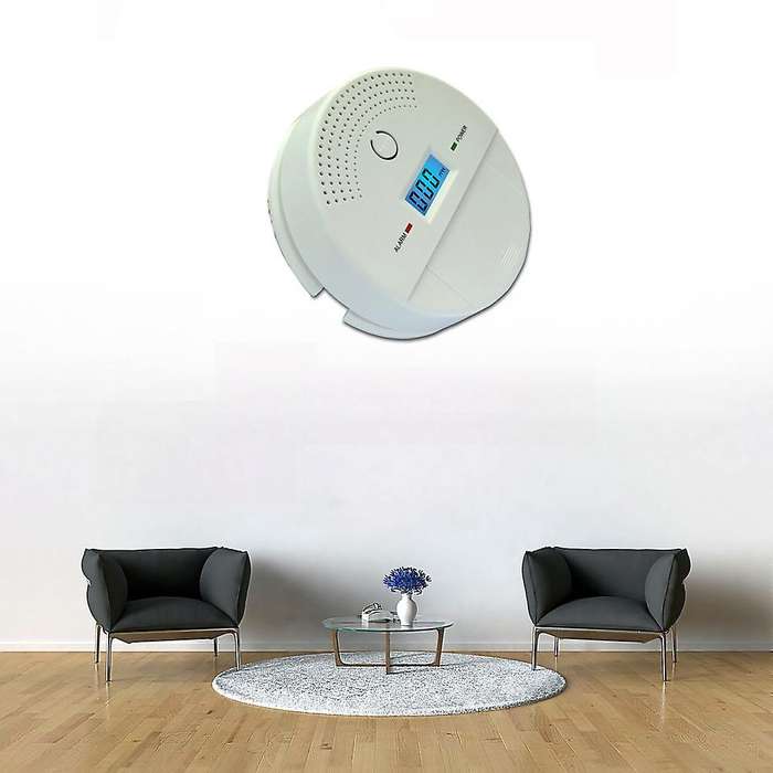 Carbon Monoxide Alarm, Coal Stove Honeycomb Coal Smoke Detector, CO Blue Smoke Detection