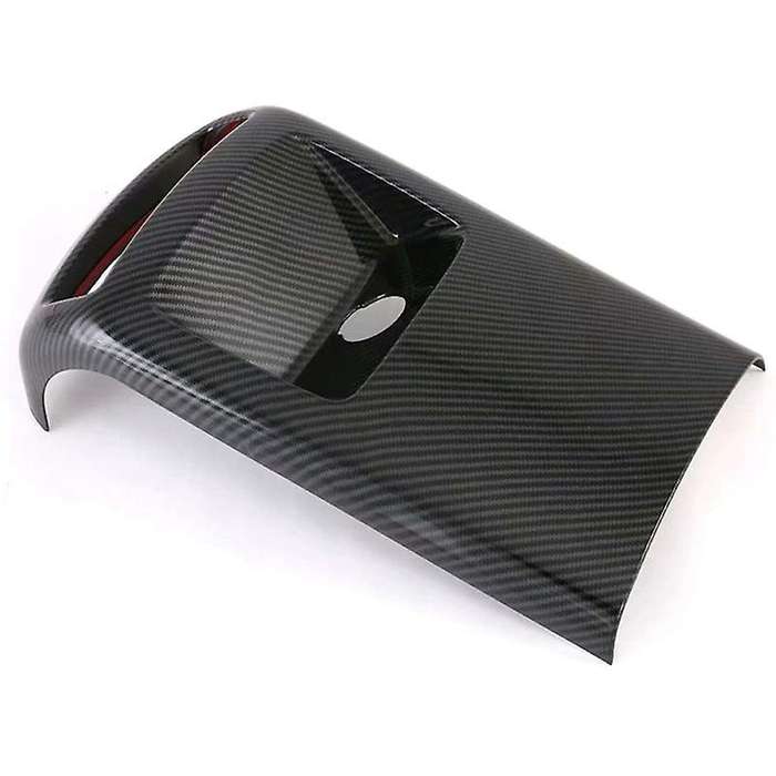 Carbon Style Full Coverage Rear Armrest Box A/C Air Outlet Vent Cover Trim for 2020
