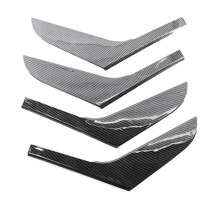 Carbon Style Set of Interior Door Trim for Pull Handle 5K4868039A 5K4868040A for Golf Mk6 2010-2013