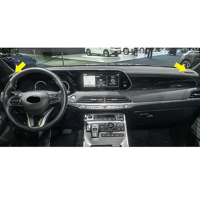 Carbon Style Upper A/C Air Outlet Vent Cover Trim for 2020