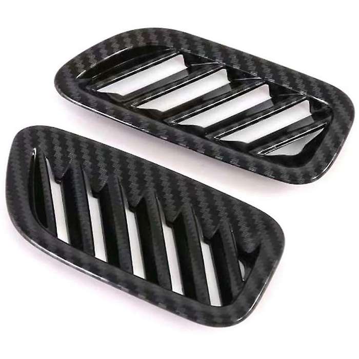 Carbon Style Upper A/C Air Outlet Vent Cover Trim for 2020