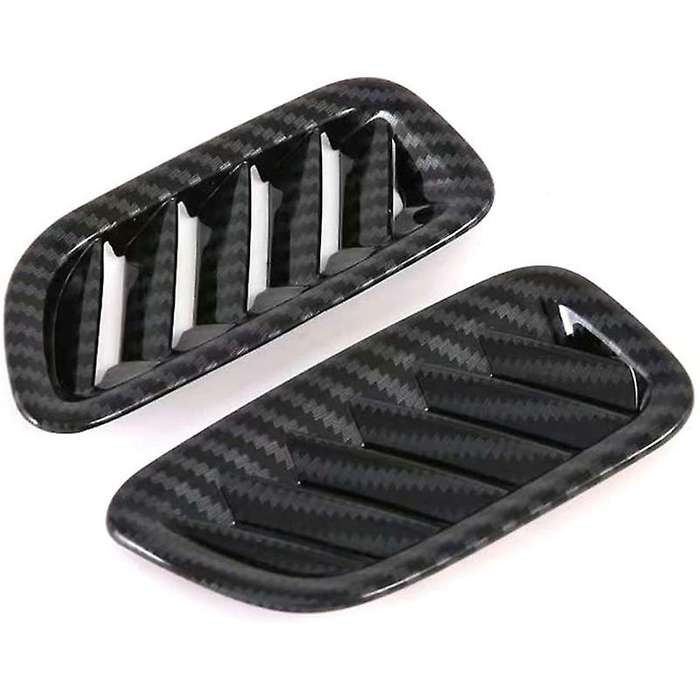 Carbon Style Upper A/C Air Outlet Vent Cover Trim for 2020