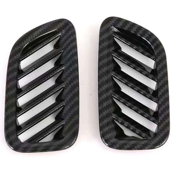 Carbon Style Upper A/C Air Outlet Vent Cover Trim for 2020