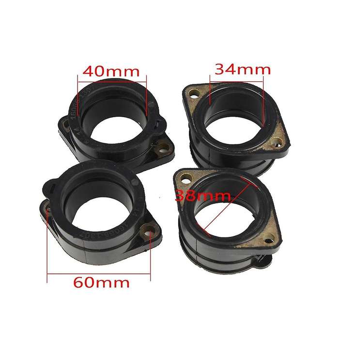 Carburetor Interface Manifold Adapter Joint Set for 16065-1307 1100 E Zxt10e Zrt10c 1200 C