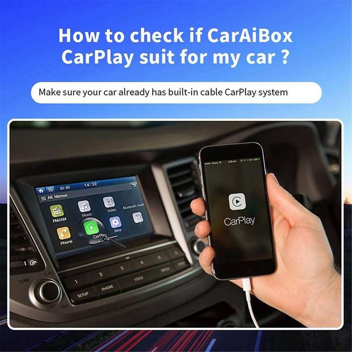 Carplay Ai Box Android Auto Wireless Carplay Adapter Open Car Multimedia Player Android13 System 2+