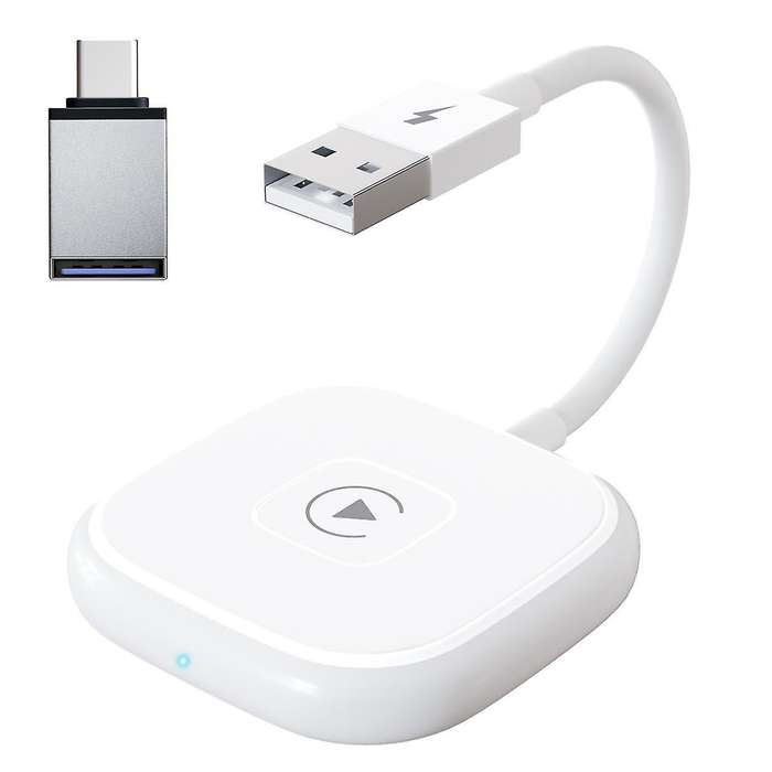 Carplay Wireless Adapter for 5GHz WiFi Automatic Connection Bluetooth Carplay Adapter for Car Model