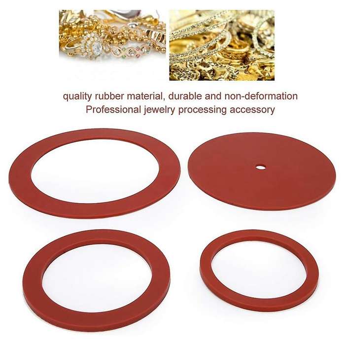 Casting Machine Gasket, 4pcs Casting Machine Gasket Rubber Gasket Jewelry, Jewelry Making Tools, Fo