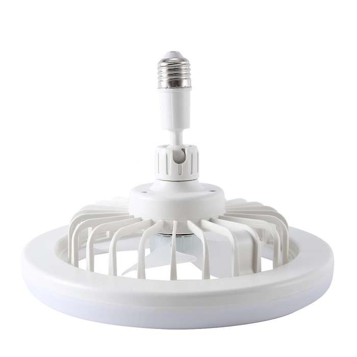 Ceiling Fan with Light and Control E27 Ceiling Fan Cooling Electric Fan Lamp Chandelier for Room Hom
